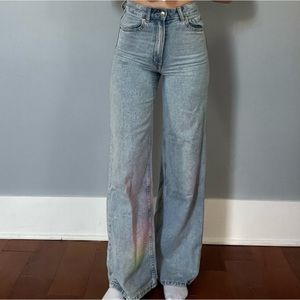70s style jeans size 0